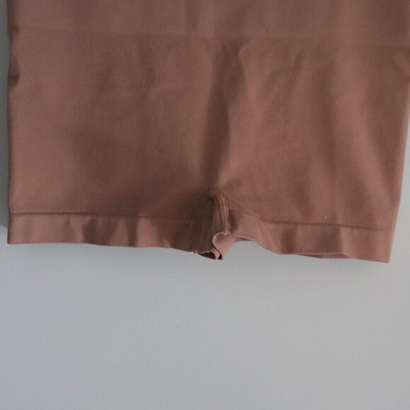 Spanx EcoCare Seamless Sculpting Brown XL Shaping Compression Boy Shorts - Picture 6 of 8